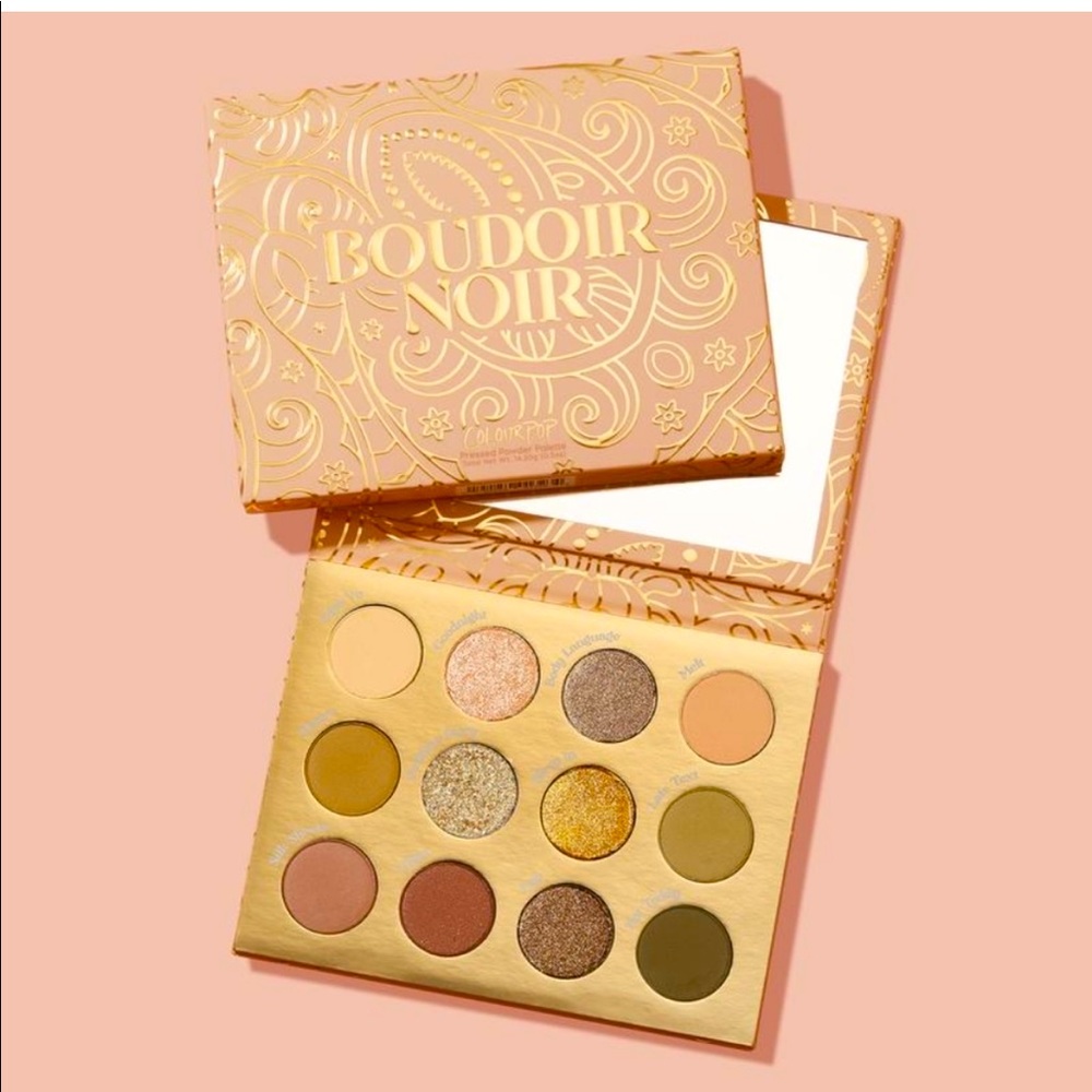 ColourPop Boudoir Noir Pressed Powder Palette